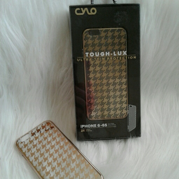 NIB iPhone 6-6s Cylo gold phone case - Picture 2 of 3